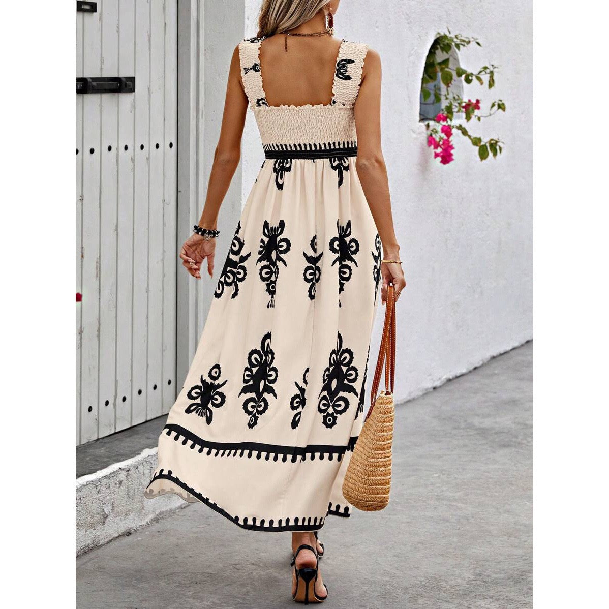 Selene ™ | Printed Beach Gown