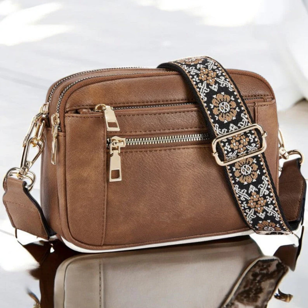 Camille - Bolso de Hombro de Cuero Refinado