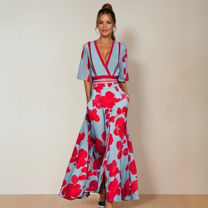 Amira | Vestido floral clásico