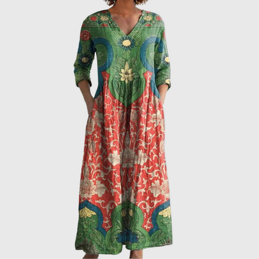 Zephylla | Vestido maxi sofisticado