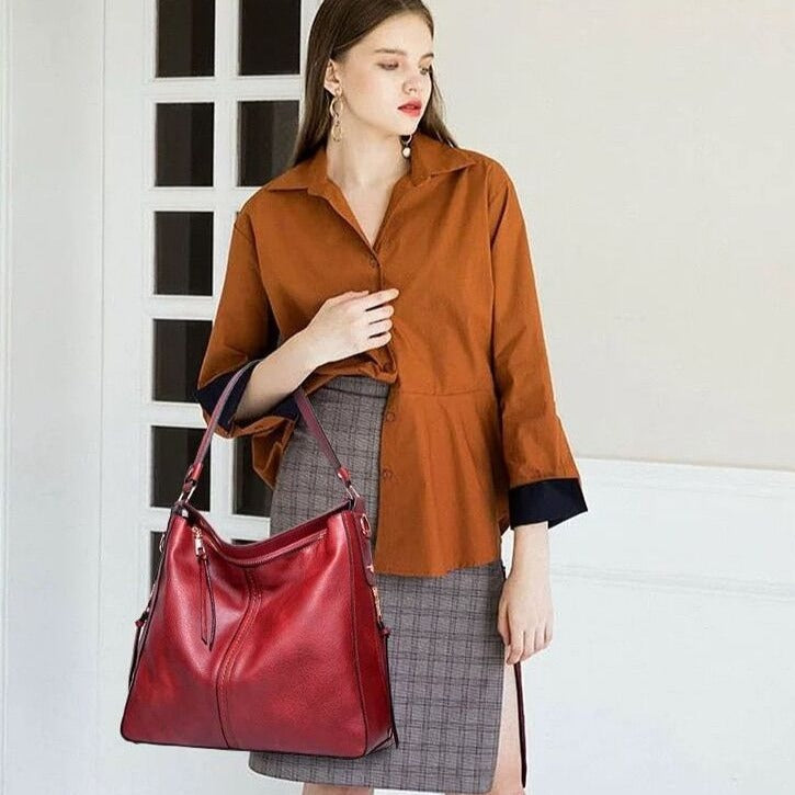 Cecile - Bolso Tote de Cuero con Estilo