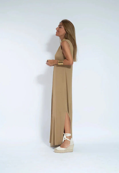 Ayania - Vestido entallado con chaleco