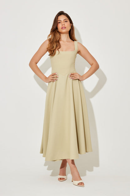 Amelia™ | Vestido Midi Flowy Atemporal