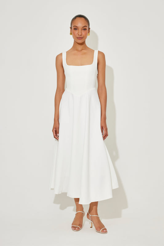 Amelia™ | Vestido Midi Flowy Atemporal