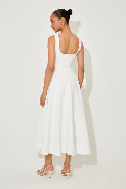 Amelia™ | Vestido Midi Flowy Atemporal