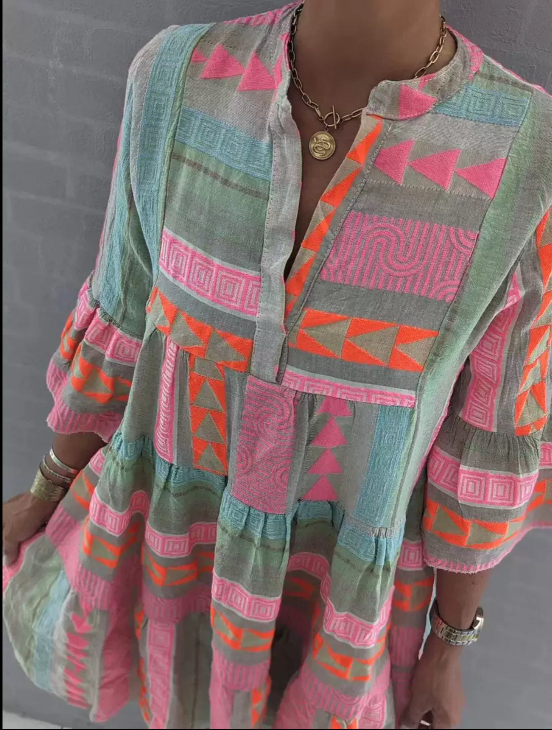 LAMEO ™ | VESTIDO DE ESTILO PRIMAVERAL