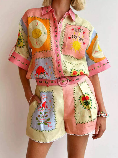 SUNLIT GARDEN CO-ORD SET