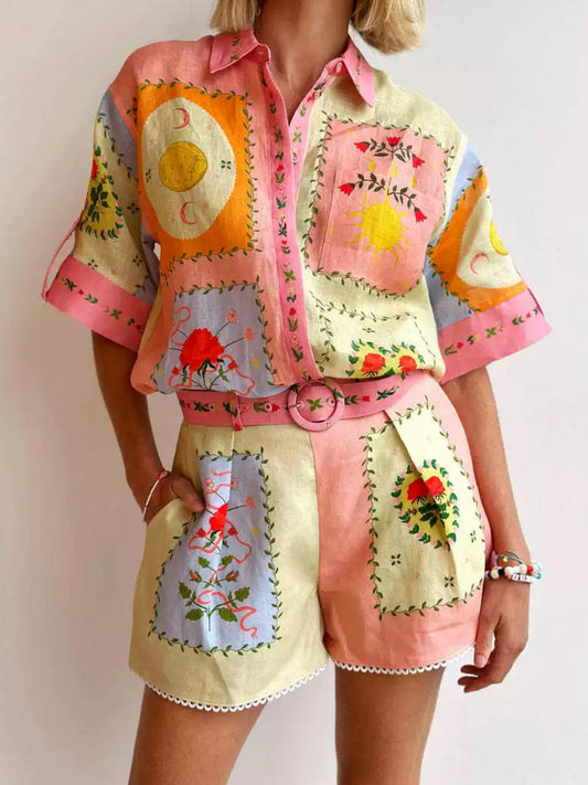 SUNLIT GARDEN CO-ORD SET