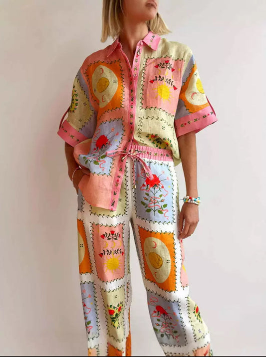 SUNLIT GARDEN CO-ORD FULL SET