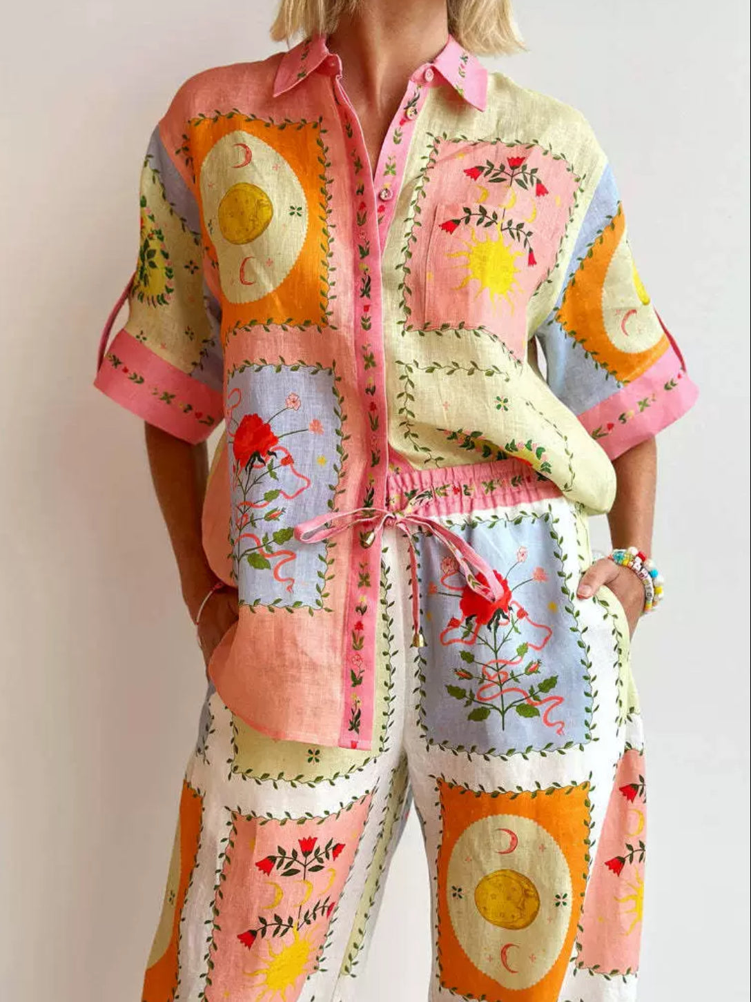 SUNLIT GARDEN CO-ORD FULL SET