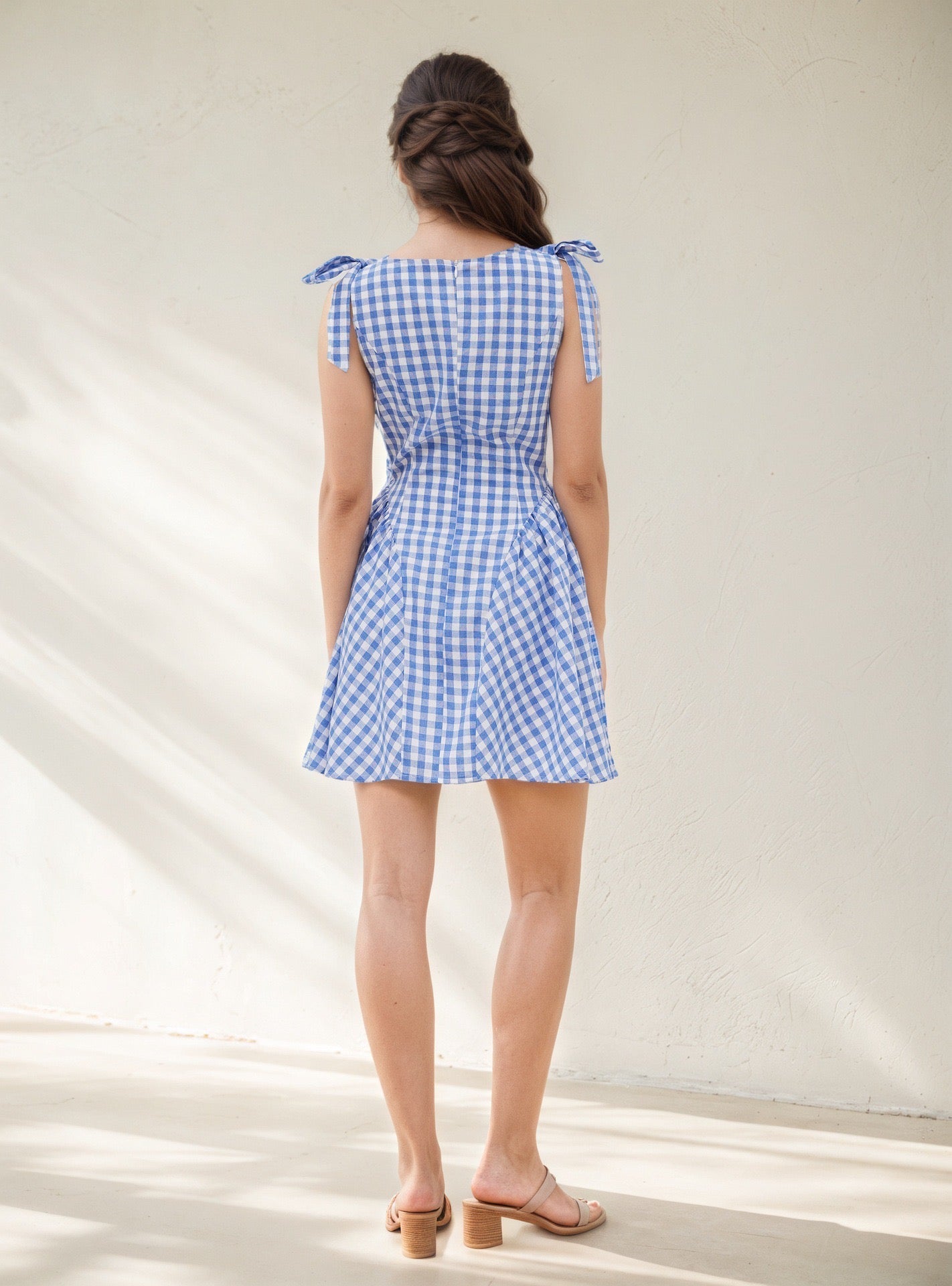 Lora Plaid Dress
