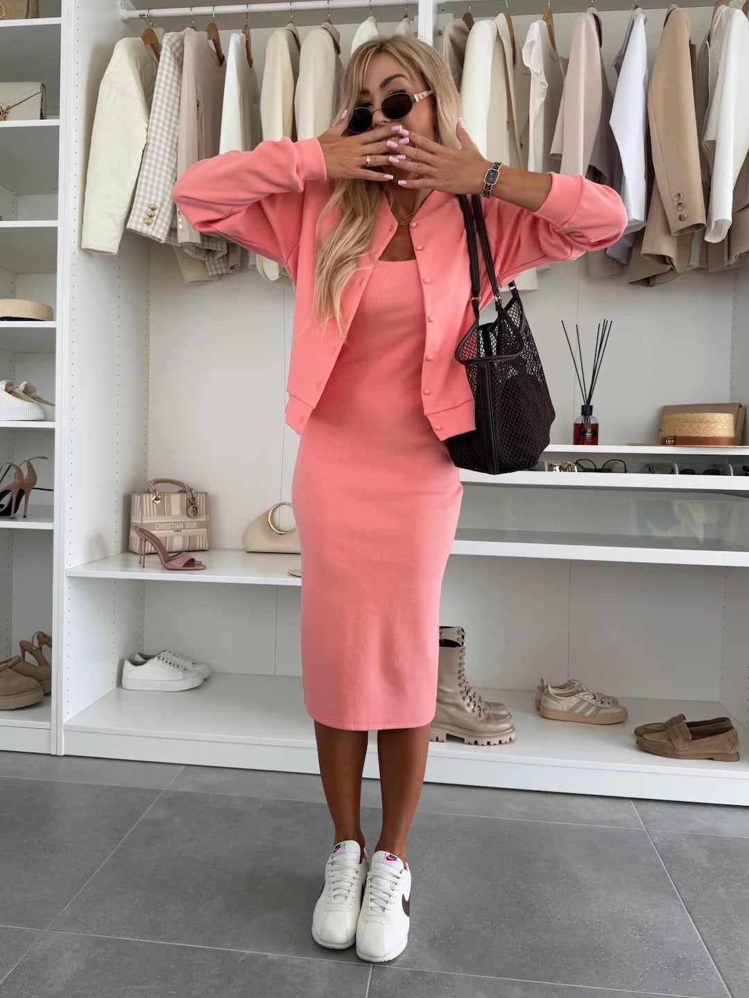 NINA - EVERYDAY BODYCON DRESS AND CARDIGAN