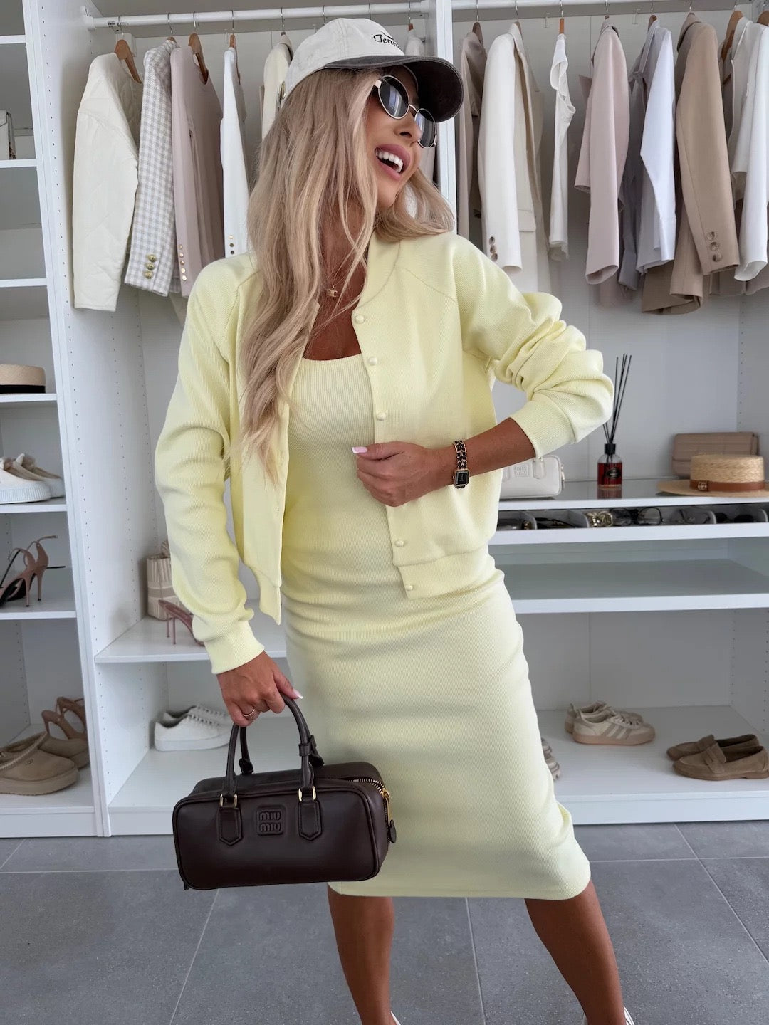 NINA - EVERYDAY BODYCON DRESS AND CARDIGAN