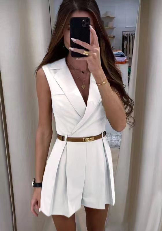 DIORWEN – TAILORED BELTED PLAYSUIT