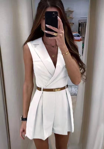 DIORWEN – TAILORED BELTED PLAYSUIT