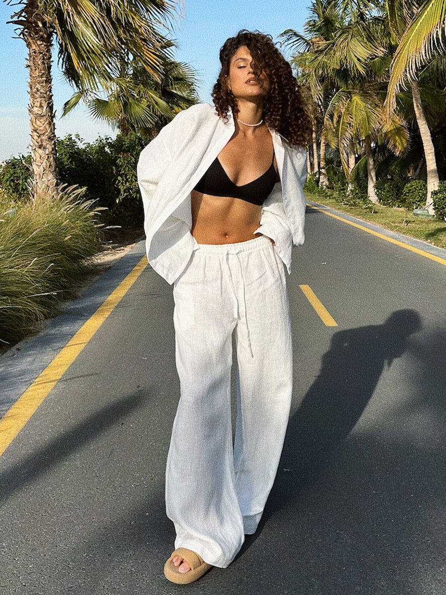 LUNA- 2-PIECE SET – SHIRT & PANTS