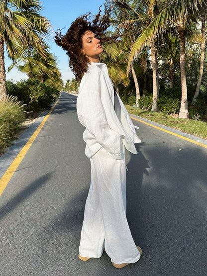 LUNA- 2-PIECE SET – SHIRT & PANTS