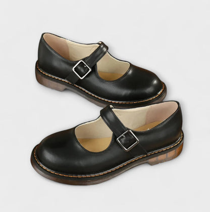 Yolanda - Zapatos de Piel con Correa Elegantes