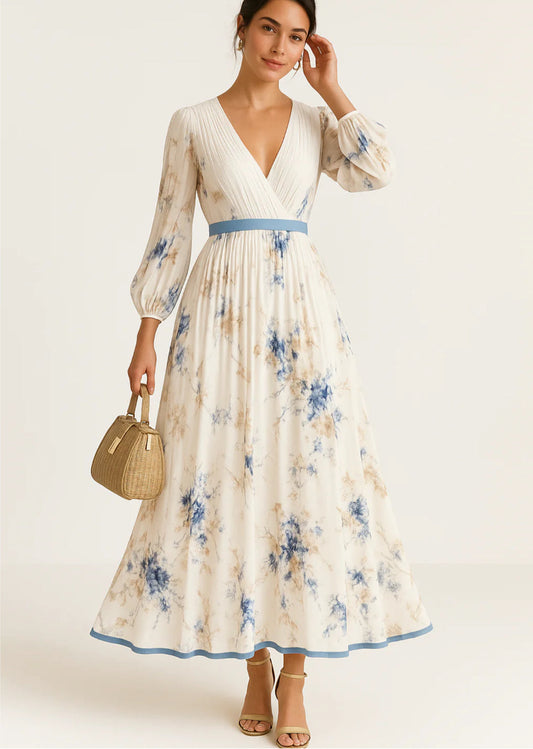 Katie | Elegant Floral Maxi Dress