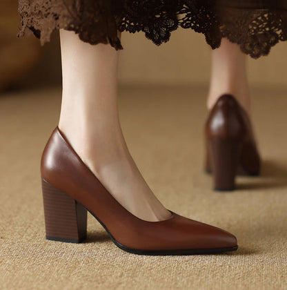Marilyn | Classic Block Pumps
