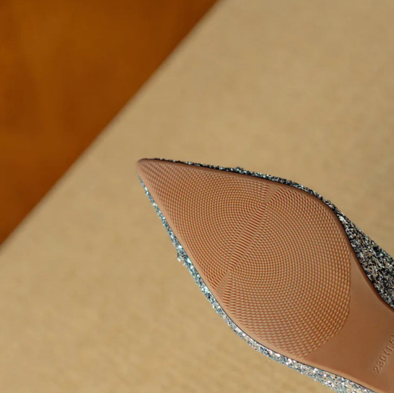 Gloria | Glitter Embellished Pumps