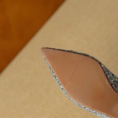 Gloria | Glitter Embellished Pumps