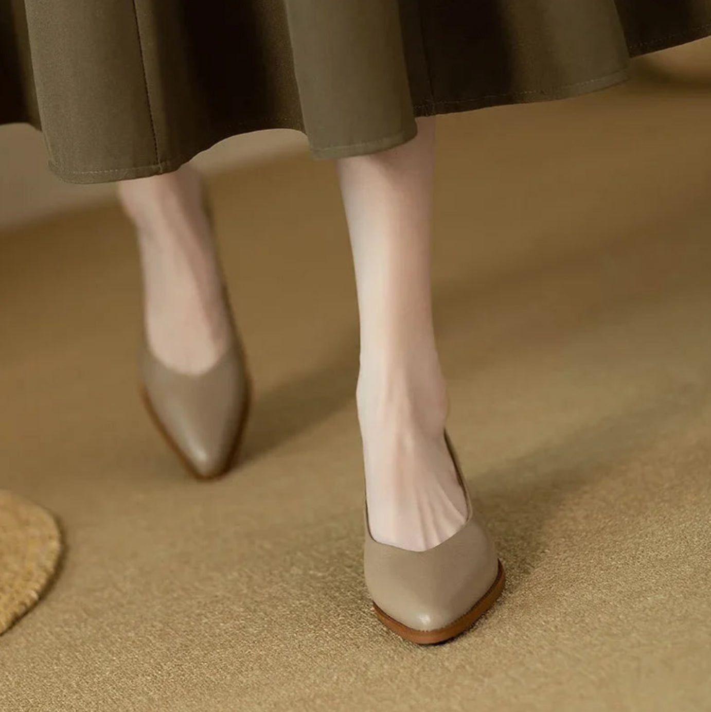 Helen | Classic Block Heel Pumps