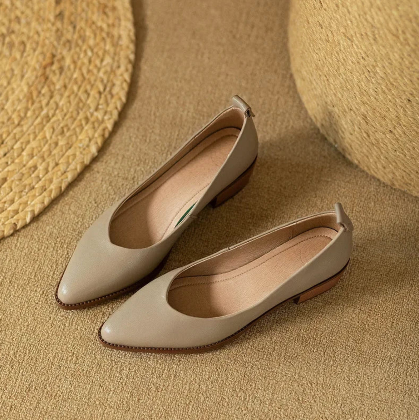 Helen | Classic Block Heel Pumps