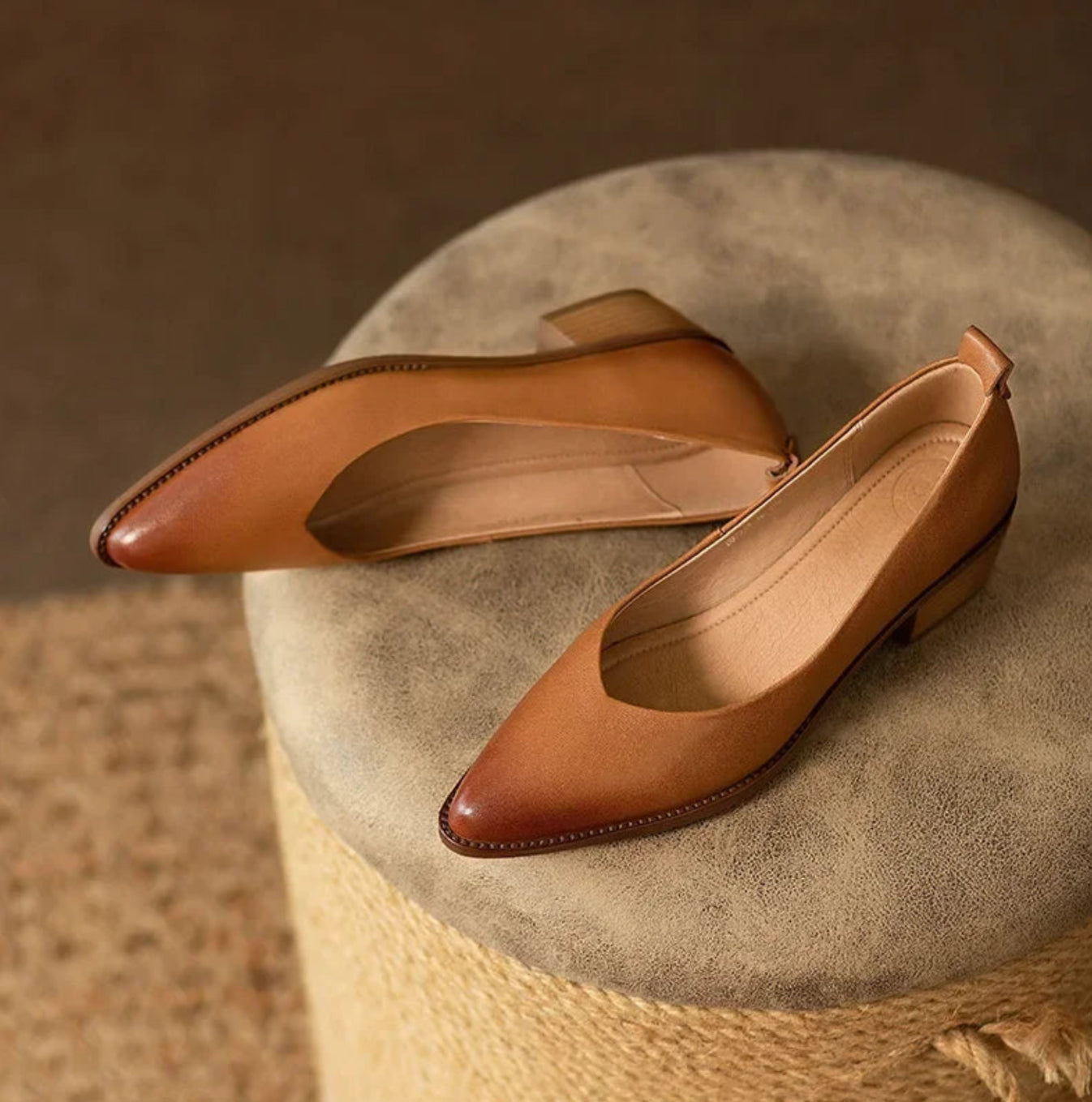 Helen | Classic Block Heel Pumps