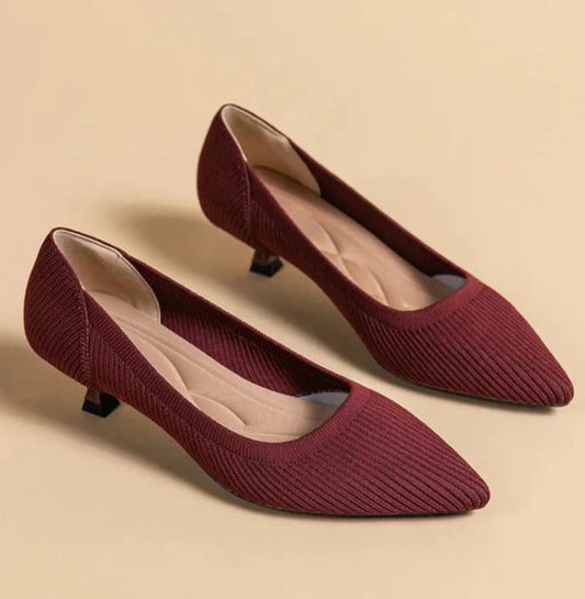 Carolyn | Knit Comfort Pumps