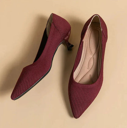 Carolyn | Knit Comfort Pumps