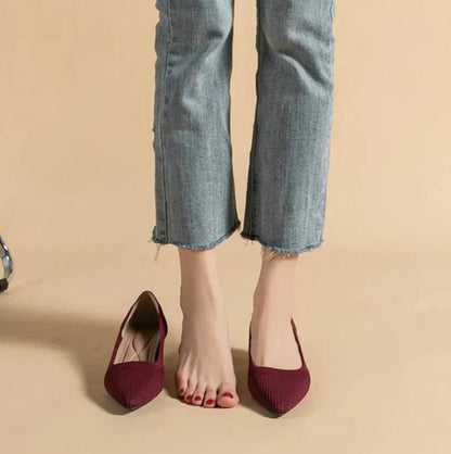 Carolyn | Knit Comfort Pumps