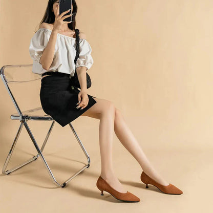 Carolyn | Knit Comfort Pumps
