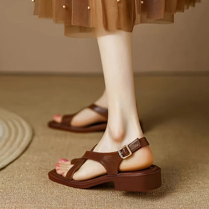 Edith | Royal Criss-Cross Sandals