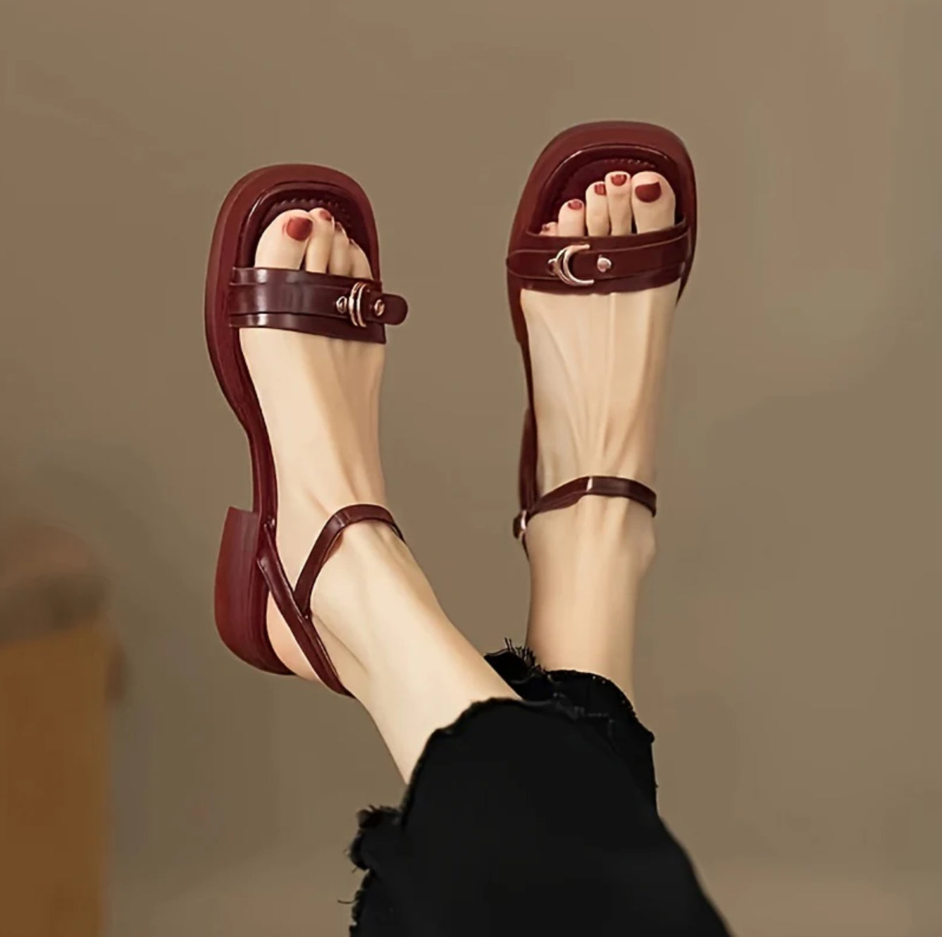 Helena | Royal Strap Accent Sandals