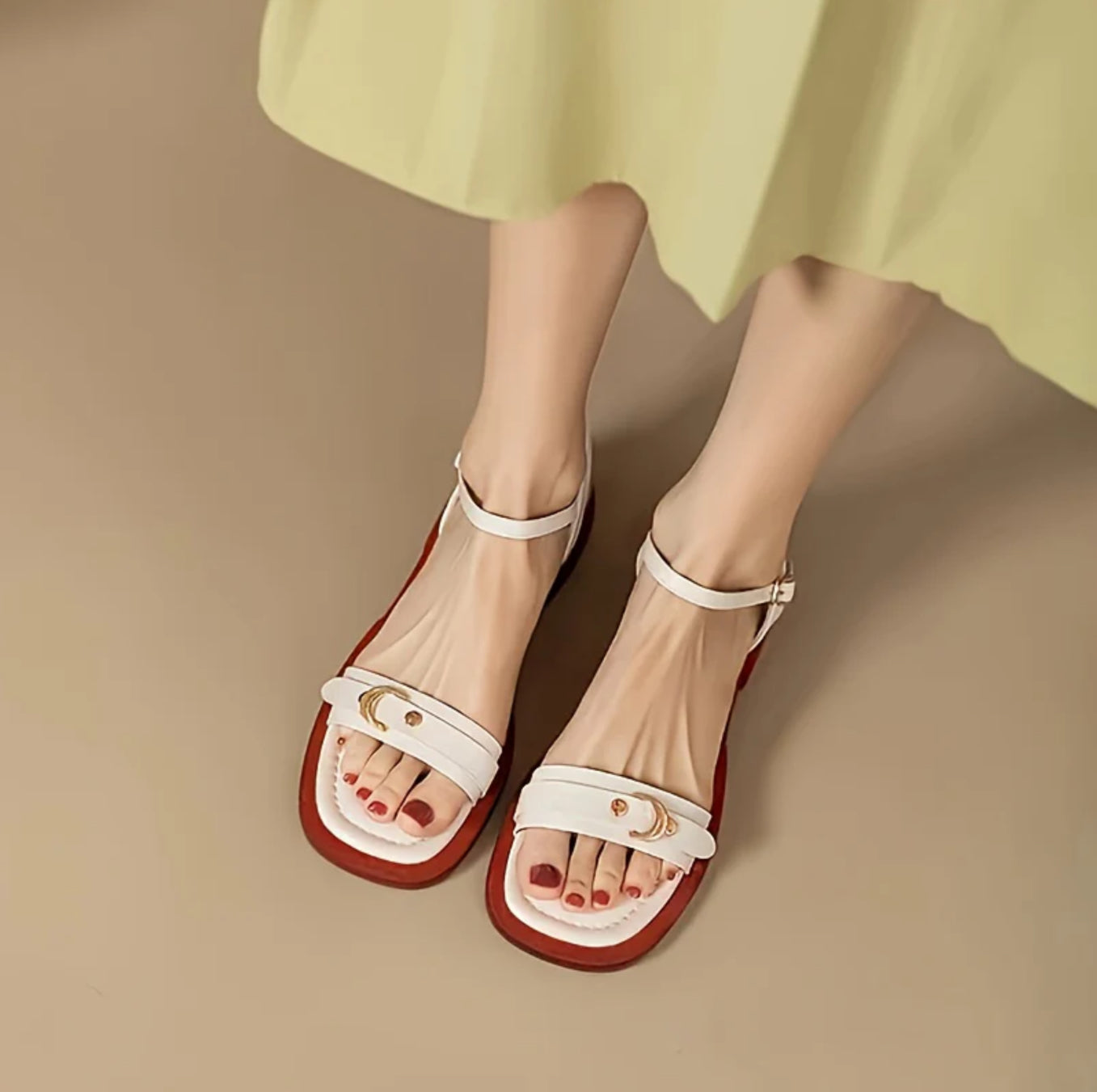 Helena | Royal Strap Accent Sandals