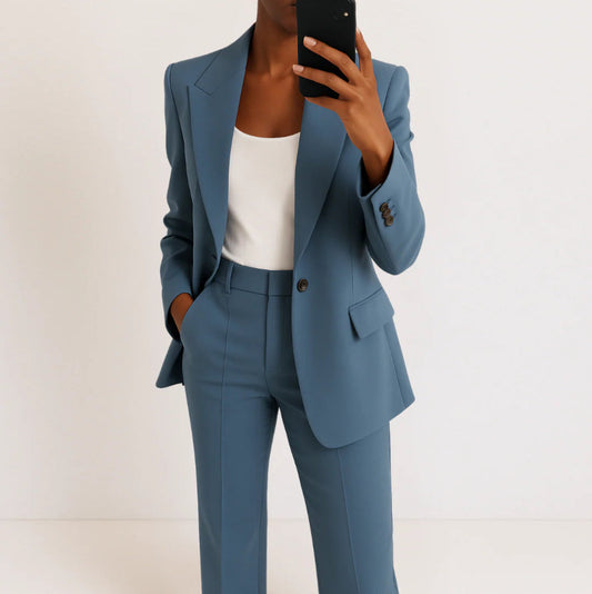 ELENA-TAILORED BLAZER AND TROUSERS SET