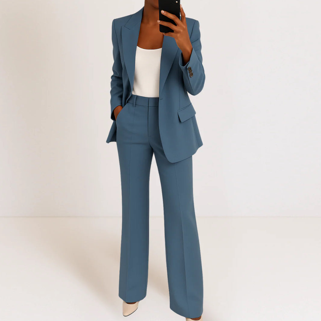ELENA-TAILORED BLAZER AND TROUSERS SET