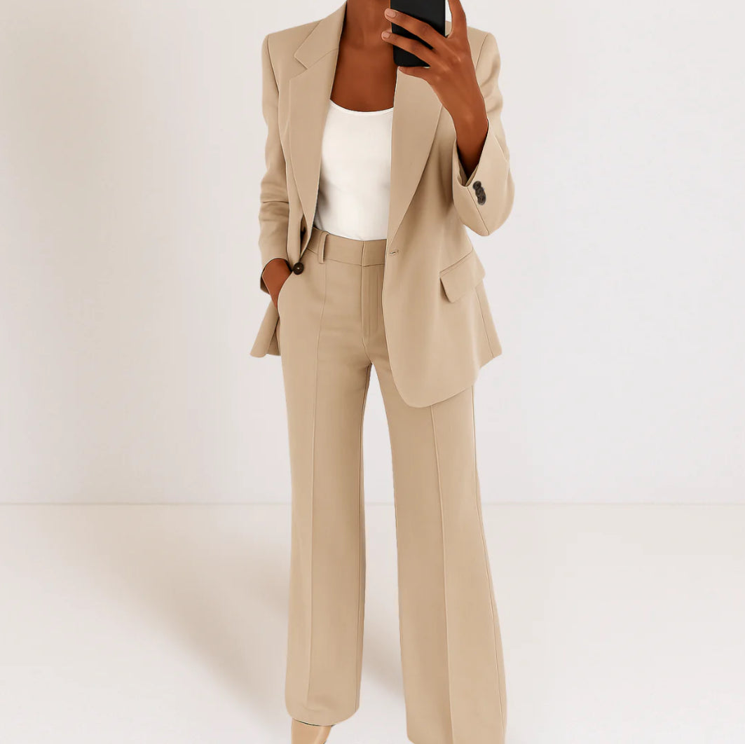 ELENA-TAILORED BLAZER AND TROUSERS SET