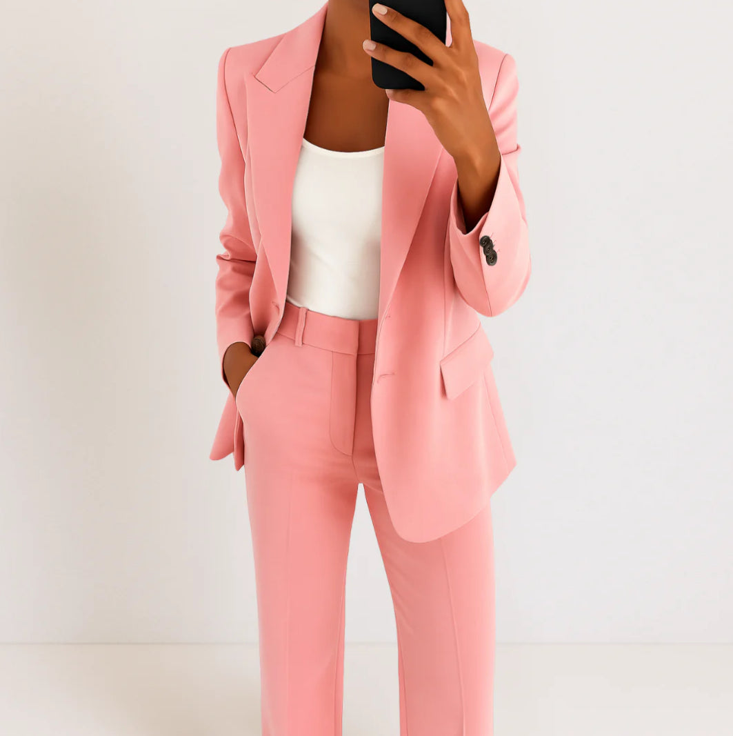 ELENA-TAILORED BLAZER AND TROUSERS SET