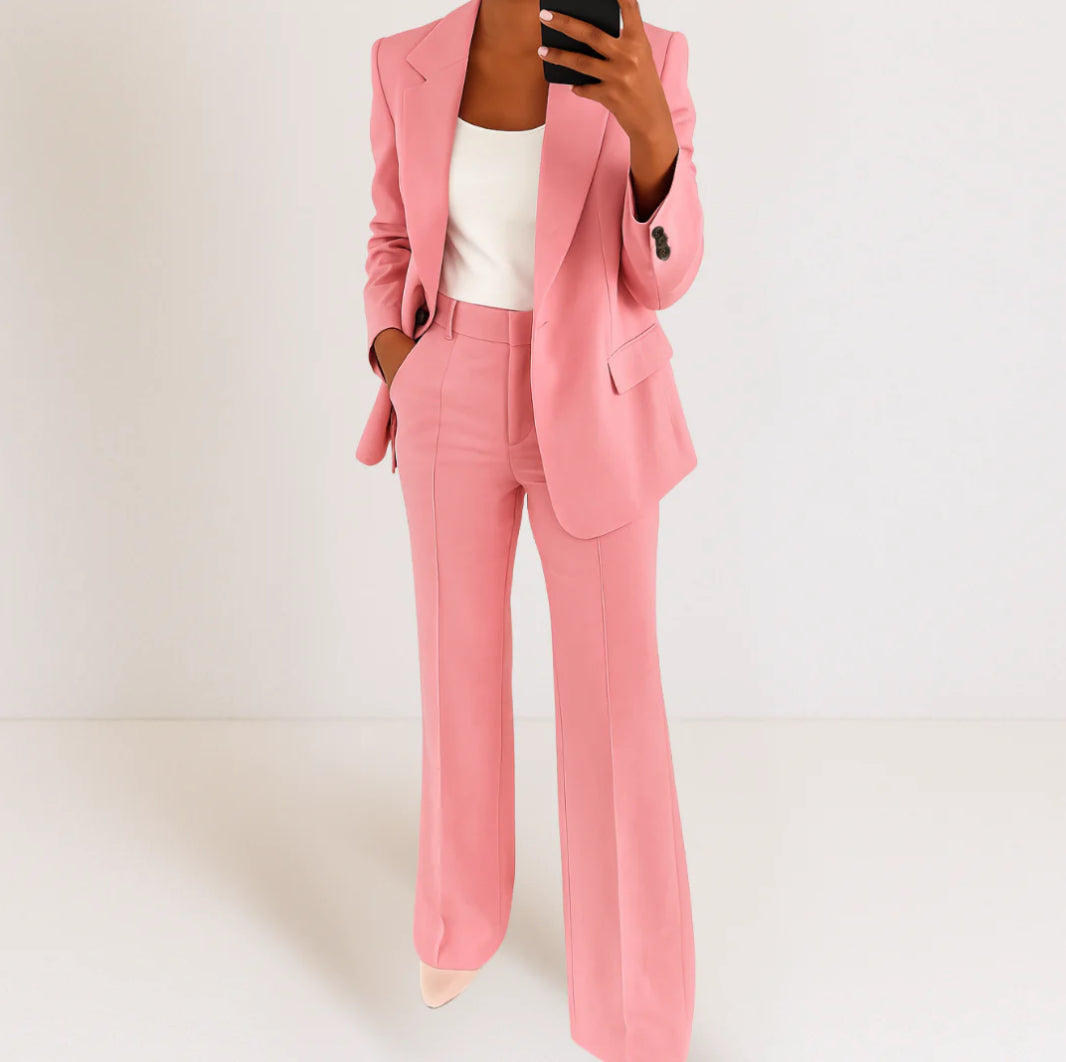 ELENA-TAILORED BLAZER AND TROUSERS SET