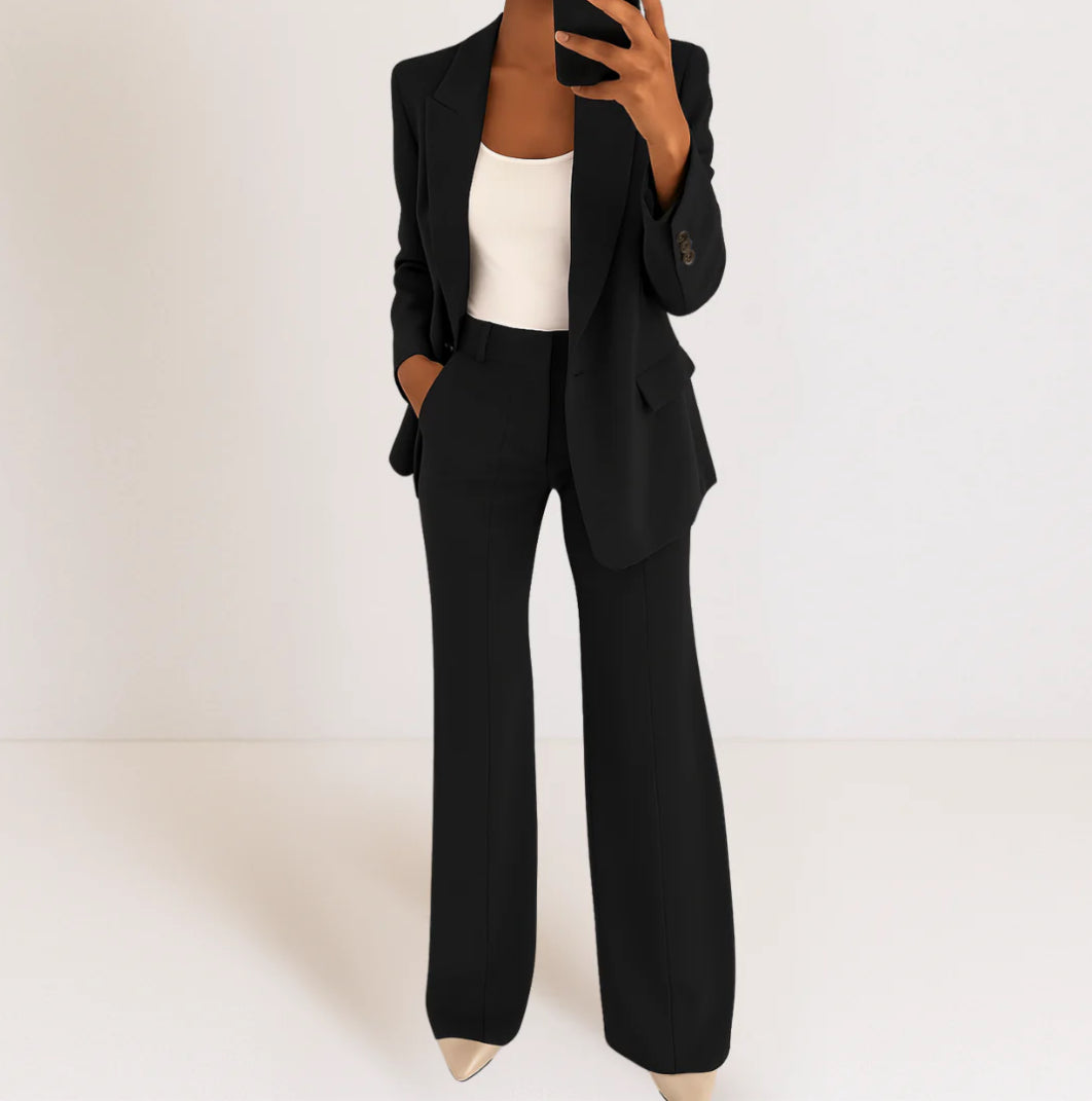ELENA-TAILORED BLAZER AND TROUSERS SET