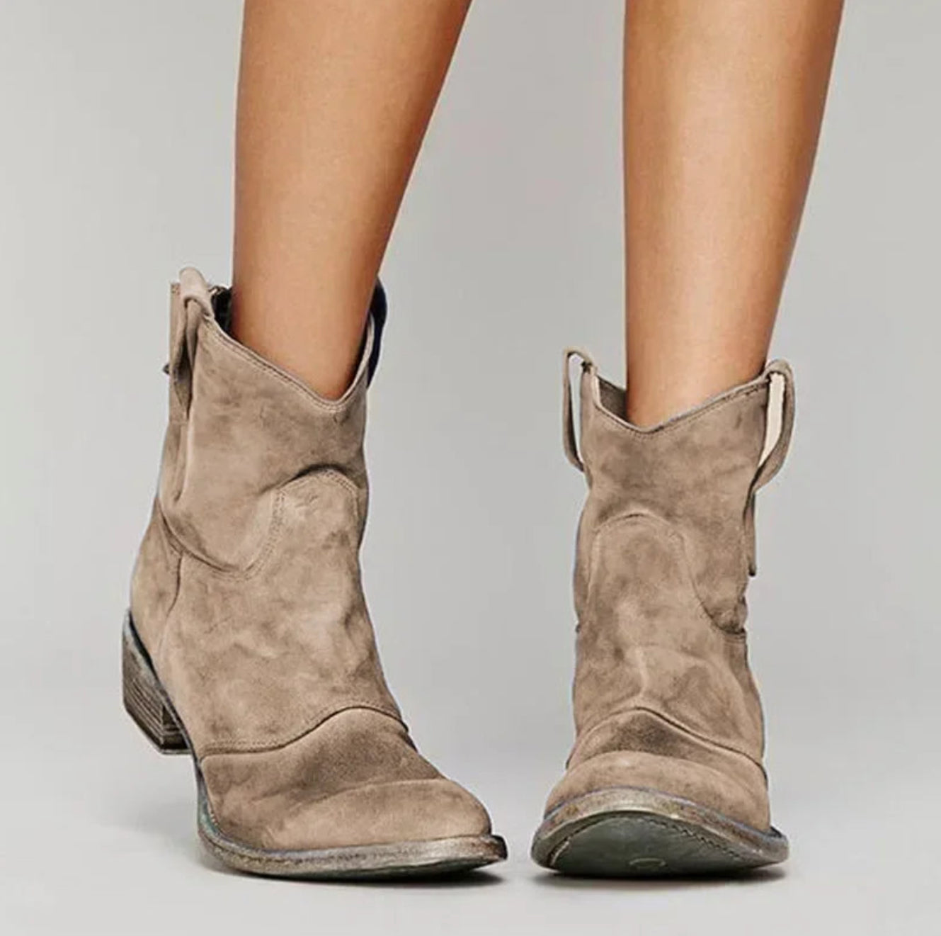 Olesya ™ Rustic Ankle Boots