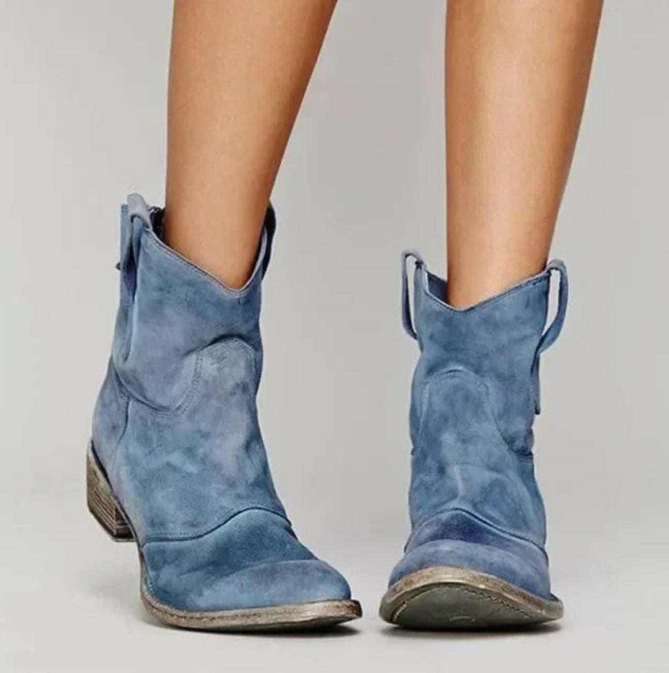 Olesya ™ Rustic Ankle Boots