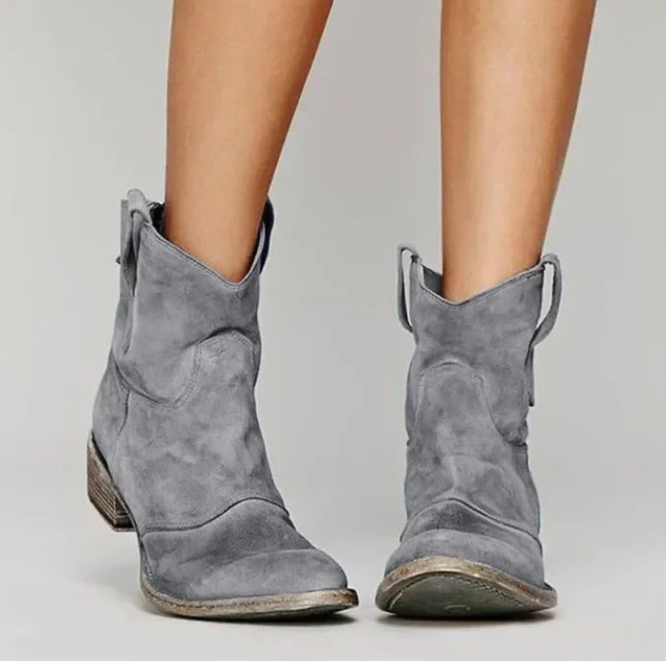 Olesya ™ Rustic Ankle Boots