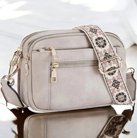 Camille - Bolso de Hombro de Cuero Refinado