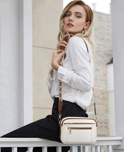 Camille - Bolso de Hombro de Cuero Refinado