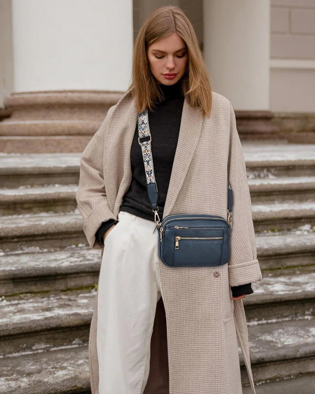 Camille - Bolso de Hombro de Cuero Refinado