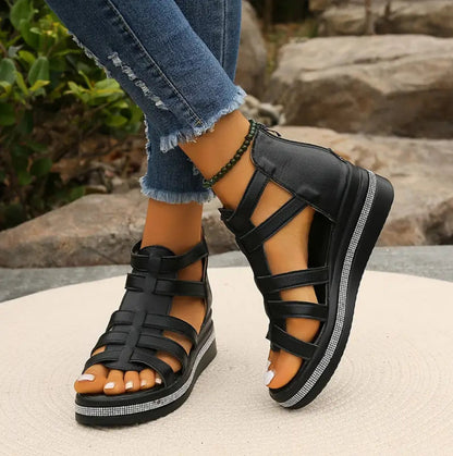 CHLOE - Elegant Wedge Sandals