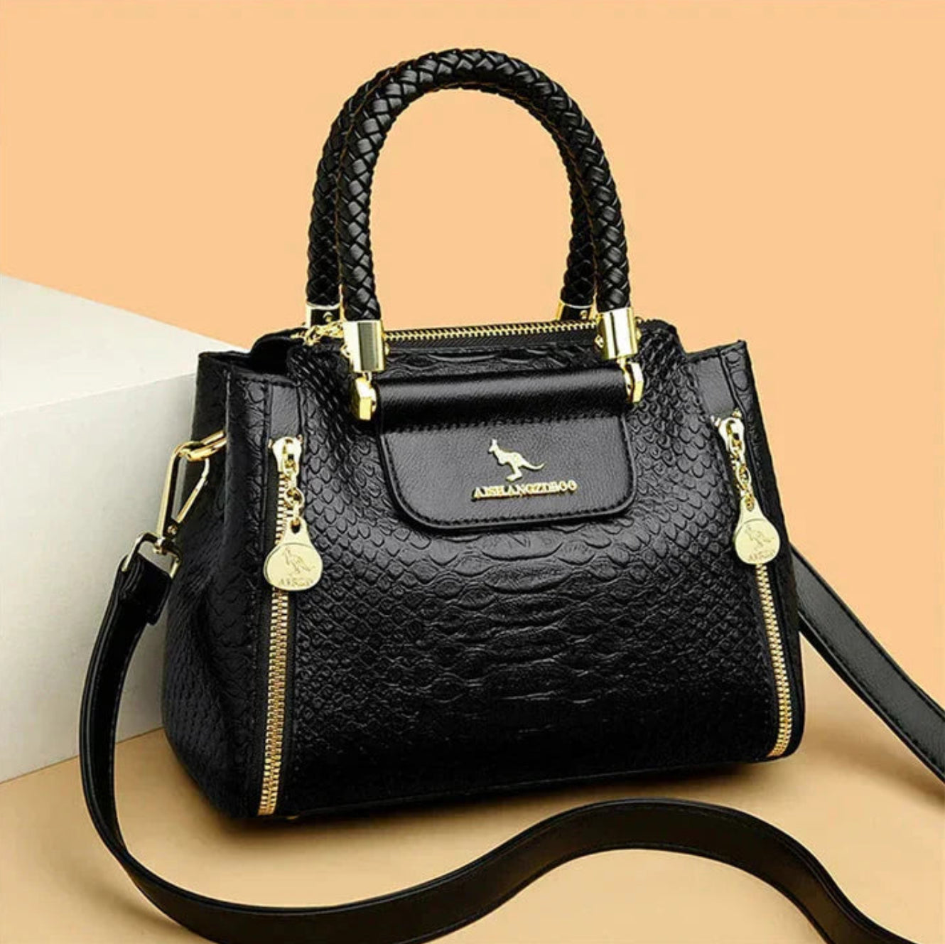 Sage - Bolso de gran capacidad de diseño en cuero vegano